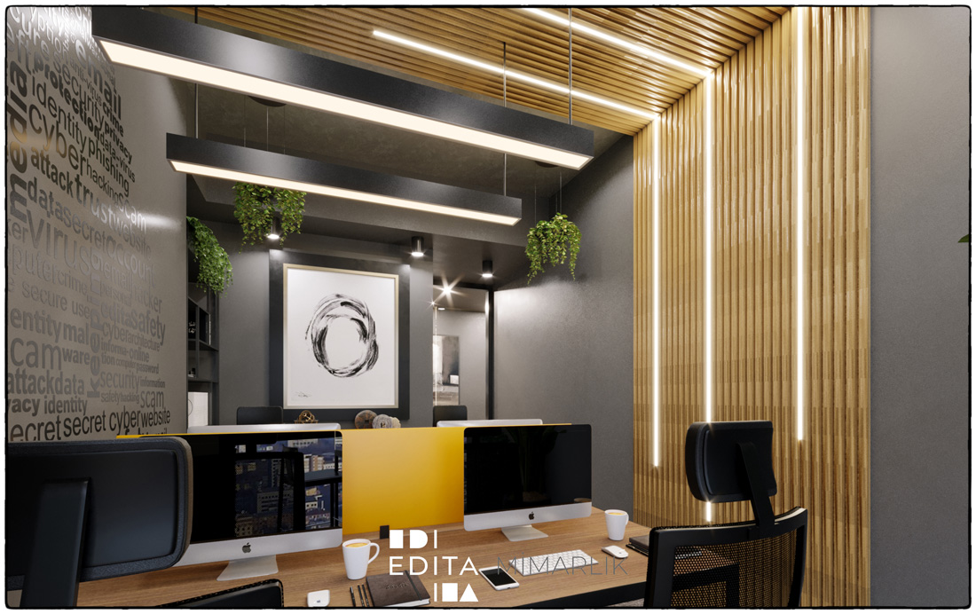 Edita Mimarlık | Small Office Decorations